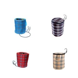 Prednja košarica za skuter i bicikle crna Wan - 1